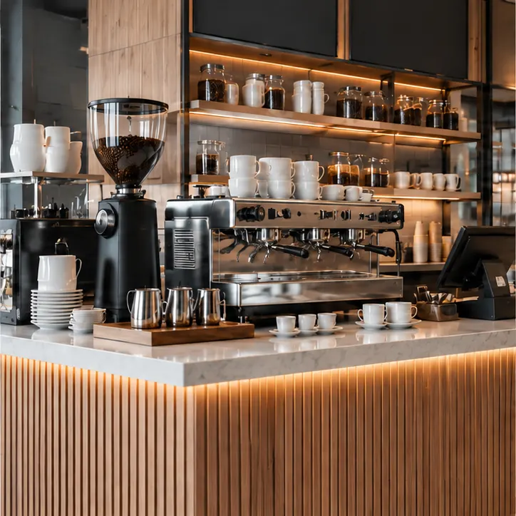 Café counter