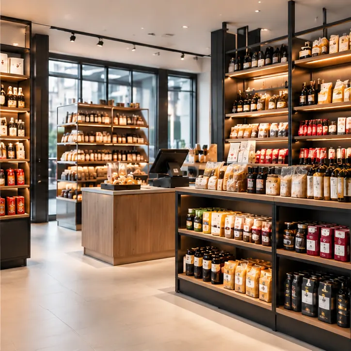 Shop interior